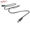 Cabos Black Pedal DC Cable Dimensionamento 2,1 mm 8 PCs para venda, Patch Patch Power Power Power/ cordão 56