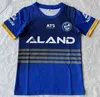 2024 Parramatta Eels Kids Away Rugby Jersey Rozmiar 16--26 (nazwa i numer niestandardowy)