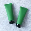 Storage Bottles 30pcs 100g Empty Green Soft Tube Cosmetics Packaging Hand Lotion Cream Plastic Bottle Squeezed Face Containers