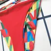 Damenbadebekleidung Marke Zweitbeuchter Tanga Bikinis Set Luxusdesigner Custom Bikini Badeanzug Strand Kleidung Micro Mini