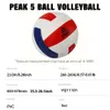 Volleyball Waterproof Indoor Outdoor Soft Regulation Size 5 for Youth Adult Beach Game Play Gym Training 240407