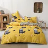 Bedding Sets Sejms Little Dinosaurg Four-Piece Spring And Autumn Universal Home Kit Comforter