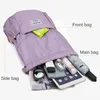 Sac à cordon de gym de sport imperméable sac à dos extérieur léger poids oxford épaules en tissu sackpack yoga pour femmes hommes 240410