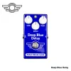 Professore pazzo di chitarra Deep Blue Delay Professional Overdrive Electric Effect Guitar Accessori per chitarra