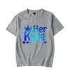 Kvinnors T -skjortor för par Y2K Top Mens Tee Vintage Women Clothing Matching Clothes Summer Tshirt