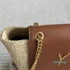 Trendy Designer Fashion Straw Bag Classic Letter Handtassen voor dames handtassen Purse Young Girls Beach Holiday Beach Basket