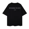 Zomer mannen Women Designers T Shirts Losse oversize T -shirts Apparel Fashion Tops Mans Casual Chest Letter Shirt Luxury Street Shorts Mouw Kleding Mens Tshirts#E19