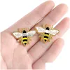 Épingles, broches épingles pour femmes bille type mignon insecte insecte drôle émail Noël