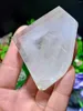 Decorative Figurines Quartz Crystal Traveling Pyramid Growth Natural Cloud Fog Hilltop Reiki Home Decoration Energy Treatment