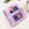 100 fickor Fotoalbum 3Inches Mini Picture Case Name Card Storage Collect Book Photocard Binder Card Holder Scrapbooking