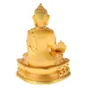 Figurine decorative Meditazione Buddha Statue Religione Scultura Buddista Figurina Figurina benedica Famiglia Home Efficace Protection