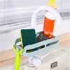 Kitchen Storage Sink Holder For Dish Sponges Shelf Soap Sponge Drain Rack Home Sinks Organizer Basket