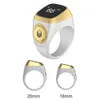 Iqibla smart zikr ring louange tasbih Tally electronic numérique compteur pour les musulmans du temps de prière vibration rampe étanche 240415