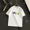Designer mass camisetas femininas desenhos animados de moda de moda de moda de algodão camisetas de algodão casual de manga curta Hip Hop Streetwear