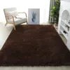 Carpets Silk Hair Tie-dye Carpet Plush Living Room Bedroom Net Red Bed Blanket Cushion Home