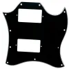 Guitar Feiman Parti di chitarra per GIB Standard SG Full Face Guitar Pickguard Route Paf Sg Humbuckers Piatto graffio senza bridge Hole