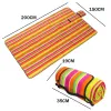 Pads 150x200cm Beach Waterproof Extra Large Portable Family Picnic Rug Side Suede Camping Mat Blanket Folding Washable Beach Blanket