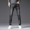 Men's Jeans designer Men's Jeans Autumn and Winter New Business Casual Slim Fit Small Straight Tube Pants Smoky Grey Pants