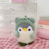 Plush Dolls Cute Penguin Doll Keychain Girl Cartoon Car Creative Plush Keychain Kawai Womens Bag Accessories Y240415