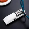 1pc Sharpador de faca elétrica totalmente automática de gadget de cozinha rápido e eficiente para afiar acessórios de facas 240415