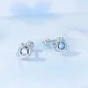 Boucles d'oreilles étalon unioorsj Real 925 Bijoux en argent sterling charmant petit poisson pour les femmes enfants cadeau