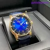 Relógio de pulso causal AP 15210 ou novo código 11.59 Série mais bonita gradiente azul mostrador 18k Rose Gold