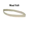 1 -częściowa wełna Feil Sanding Belt 533/686/762/915/1220/1600/1829/2000 x 25/50 mm dla lakieru lustra w rurze ze stali nierdzewnej