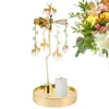 Bandlers Spinning Solder Dinner Party Stand Decoration Decoration Rotation Carrousel TEA Light