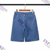 Heren shorts Summer Trend Drawstring Cotton Sportpaar Middenbroeken Casual gestreepte tij van vier bar