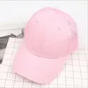 Ball Caps Myzoper 2024 Fashion Couleur solide Mesh Cap