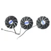 Pads 3PCS GA92S2U CF9015H12S 88 мм 4PIN RTX3080 3090 Охладитель графического процессора для ZOTAC RTX 3090 3080 TRINITY RTX 3070 Вентилятор охлаждения видеокарты