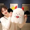 Peluş Bebekler Kawaii 3 Styles Komik Grim Reaper Peluş Oyuncak Kawaii Demon Hayalet Bebek Sevimli Anime Karikatür Şeytan Doldurulmuş Yastık Noel Çocuk Hediyesi Y240415