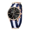 MENS Titta på Baogela Canvas Belt Multi Function Waterproof Watch Men's Designer Fashion Quartz Watch Men's Watch Write Watch 415