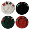 Bérets Christmas Theme Hat For Girls Woman Painter Party Party