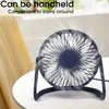 Mini Portable Fan USB Desktop Notebook Ofiice Table Summer Cooling 130 ° Rotertable Justerbara stående fans för rumshem 240415