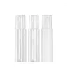 Bouteilles de rangement 20pcs 120 ml Plastique blanc 150 ml Frost transparent Rechargeable Rechargeable Containier Pet Pump Pump Pump Pump Pump