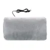 Mattor Elektrisk uppvärmning Handvärmare Muff Safe USB uppvärmd dyna med buit i kuddar Hushållens handkudde för vintern
