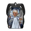 Sacs d'école Angel avec des ailes brisées Sac à dos de garçons jeunes pour adolescents pour les enfants à haute capacité Bagpack Étudiants d'étudiant