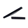 Guitar 2pcs/Set Black Camel Bone Guitar Bridge Saddle and Nut for Folk Acoustic Guitar Made of Real Bone