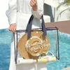 Storage Bags Large-capacity Transparent PVC Swimming Bag Beach Seaside Pouch Travel Portable Clothing Shoes Fashion Handbag