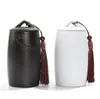 Ceramic Tea Storage Box burkar för kryddor Kök kapslar porslinburkar tätade socker godis container te potten tank5343103
