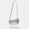 Hobo Donna-in Natural Sheepskin Shoulder Cross-body Bag For Women Casual Soft Pleated Chest Fashion