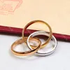 Three In One Ring Classic Designer Women Wedding Rings High Qualiry Sterling Silver Ring Ladies Gold Engagement Ring Luxury Jewelry Gift