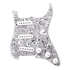 Kable Multi -Color Pickguard Electric Guitar Pickguard i White SSS załadowany wstępnie złoże