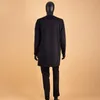 Afrikanska kläder för män kostymer dashiki tryckt set Single Breasted Top Coat Trousers Casual Business Dire for Wedding A2216070 240415
