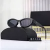 Top de lunettes de soleil de luxe Lunettes de soleil Classic Eyeglass Goggle Outdoor Beach Sun Glasses For Man Woman Facultatif Triangular Signature 1;1 imitation
