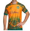 2023 2024 Australie Rugby Jerseys Home Away 2023 24 Kangaroos Wallaby Retro Shirt Taille S5xl Maillot de National Australia Shirt Rugby