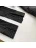 Bluzki damskie Czarne gotyckie koszule w paski i vintage koreański harajuku 90s Y2K 2000s Moda elegancka koszula z długim rękawem