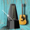 Guitar Solo S350 Mekanisk metronom vintage Tower formad för gitarrass Bell Ring Tower för gitarrbaspiano Violin Seth Thomas