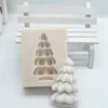 Bakning formar luyou 3d julgran silikon hartsformar bakverk fondant mögel bröllopstillbehör FM006 kakedekoration verktyg kök